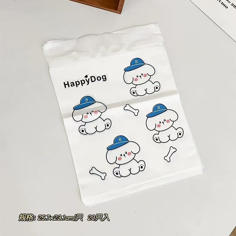 Non-Marking Bear Car Garbage Bag Adhesive Car Trash Can Foldable Car Interior Storage - Image 1